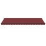 Manual retractable awning with LED lights burgundy 600x300 cm by , Awnings - Ref: Foro24-3310200, Price: 611,96 €, Discount: %