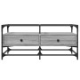 Mesa de centro tapa de vidrio acero gris Sonoma 98,5x50x45 cm de , Mesas de centro - Ref: Foro24-846047, Precio: 113,99 €, De...