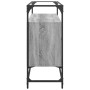 Aparador cristal y madera ingeniería gris Sonoma 98x35x81 cm de , Aparadores - Ref: Foro24-846072, Precio: 115,20 €, Descuent...