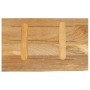 Solid mango wood natural edge table top 50x20x3.8 cm by , Table tops - Ref: Foro24-370463, Price: 20,29 €, Discount: %