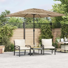 Garden umbrella with brown steel pole 248x248x248 cm by , Umbrellas - Ref: Foro24-4005089, Price: 105,60 €, Discount: %