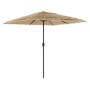 Garden umbrella with brown steel pole 248x248x248 cm by , Umbrellas - Ref: Foro24-4005089, Price: 105,60 €, Discount: %