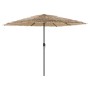 Garden umbrella with brown steel pole 248x248x248 cm by , Umbrellas - Ref: Foro24-4005089, Price: 105,60 €, Discount: %