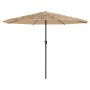 Garden umbrella with brown steel pole 388x388x248 cm by , Umbrellas - Ref: Foro24-4005113, Price: 133,34 €, Discount: %