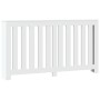 Engineered wood radiator cover in white, 149x20x82 cm. by , Accessories for heating radiators - Ref: Foro24-852744, Price: 80...