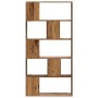 5-level antique wood bookshelf 80.5x23.5x162.5 cm by , Bookcases and shelves - Ref: Foro24-852778, Price: 80,76 €, Discount: %