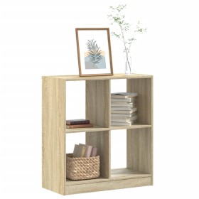 Estantería madera de ingeniería roble Sonoma 68,5x32x75 cm de , Librerías y estanterías - Ref: Foro24-852809, Precio: 55,03 €...