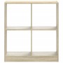 Estantería madera de ingeniería roble Sonoma 68,5x32x75 cm de , Librerías y estanterías - Ref: Foro24-852809, Precio: 55,65 €...