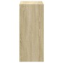 Estantería madera de ingeniería roble Sonoma 68,5x32x75 cm de , Librerías y estanterías - Ref: Foro24-852809, Precio: 55,65 €...