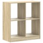 Estantería madera de ingeniería roble Sonoma 68,5x32x75 cm de , Librerías y estanterías - Ref: Foro24-852809, Precio: 55,65 €...