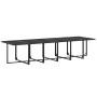 Gartensitzgruppe, 17-teilig, in Schwarz aus Textilene. von , Gartensets - Ref: Foro24-3295132, Preis: 853,99 €, Rabatt: %