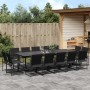 Gartensitzgruppe, 15-teilig, in Schwarz aus Textilene. von , Gartensets - Ref: Foro24-3295126, Preis: 667,96 €, Rabatt: %