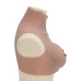 Silicone breast, cup C, dark brown. by , Bust enhancers - Ref: Foro24-4012218, Price: 74,17 €, Discount: %