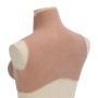 Silicone breast, cup C, dark brown. by , Bust enhancers - Ref: Foro24-4012218, Price: 74,17 €, Discount: %