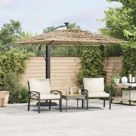 Garden umbrella with brown steel pole 290x290x238 cm by , Umbrellas - Ref: Foro24-4005082, Price: 133,44 €, Discount: %