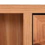 Bathroom cabinet with mirror oak color 66x17x63 cm MDF by vidaXL, bathroom vanities - Ref: Foro24-323603, Price: 111,79 €, Di...