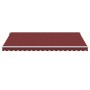 Automatic retractable burgundy awning 450x300 cm by , Awnings - Ref: Foro24-3310190, Price: 364,44 €, Discount: %