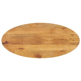 Ovaler Massivholz-Tischplatte aus Mangoholz 140x60x3,8 cm von , Tischplatten - Ref: Foro24-370877, Preis: 131,72 €, Rabatt: %