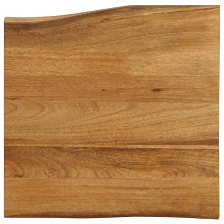 Solid mango wood natural edge table top 40x40x2.5 cm by , Table tops - Ref: Foro24-370750, Price: 32,29 €, Discount: %