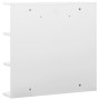 Bathroom cabinet with white mirror 66x17x63 cm MDF by vidaXL, bathroom vanities - Ref: Foro24-323601, Price: 85,32 €, Discoun...