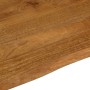 Solid mango wood natural edge table top 110x80x2.5 cm by , Table tops - Ref: Foro24-370773, Price: 95,97 €, Discount: %