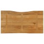 Solid mango wood natural edge table top 120x60x3.8 cm by , Table tops - Ref: Foro24-370792, Price: 119,09 €, Discount: %