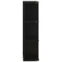 Armario de baño con espejo negro 66x17x63 cm MDF de vidaXL, Tocadores de baño - Ref: Foro24-323602, Precio: 133,80 €, Descuen...