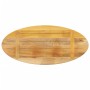 Solid mango wood oval table top 80x40x3.8 cm by , Table tops - Ref: Foro24-370828, Price: 46,98 €, Discount: %