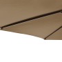 Garden umbrella with taupe steel pole 225x225x212 cm by , Umbrellas - Ref: Foro24-4005061, Price: 54,93 €, Discount: %