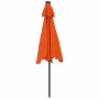 Garden umbrella with terracotta steel pole 225x225x212 cm by , Umbrellas - Ref: Foro24-4005063, Price: 54,93 €, Discount: %