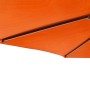 Garden umbrella with terracotta steel pole 225x225x212 cm by , Umbrellas - Ref: Foro24-4005063, Price: 54,93 €, Discount: %