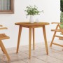 Solid acacia wood garden table Ø85x75 cm by vidaXL, Garden tables - Ref: Foro24-310299, Price: 120,99 €, Discount: %