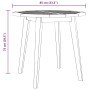 Solid acacia wood garden table Ø85x75 cm by vidaXL, Garden tables - Ref: Foro24-310299, Price: 120,99 €, Discount: %