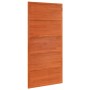 Solid pine wood barn door in honey brown color, 100x208 cm by , Doors - Ref: Foro24-850631, Price: 128,73 €, Discount: %