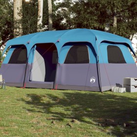 Waterproof blue family tent for 9 people by , tents - Ref: Foro24-94540, Price: 295,99 €, Discount: %