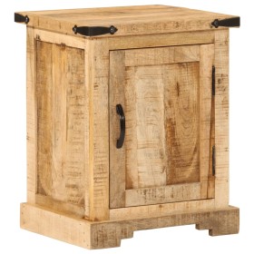 Mesita de noche madera maciza de mango 40x35x50 cm de , Mesitas de noche - Ref: Foro24-372717, Precio: 90,30 €, Descuento: %