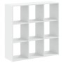 Estantería de madera de ingeniería blanca 102x32x102 cm de , Librerías y estanterías - Ref: Foro24-852816, Precio: 85,99 €, D...