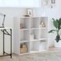 Estantería de madera de ingeniería blanca 102x32x102 cm de , Librerías y estanterías - Ref: Foro24-852816, Precio: 85,99 €, D...