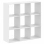 White engineered wood bookshelf 102x32x102 cm by , Bookcases and shelves - Ref: Foro24-852816, Price: 85,34 €, Discount: %