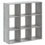 Estantería madera de ingeniería gris Sonoma 102x32x102 cm de , Librerías y estanterías - Ref: Foro24-852821, Precio: 85,34 €,...