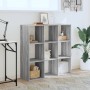 Engineered wood Sonoma gray bookshelf 102x32x102 cm by , Bookcases and shelves - Ref: Foro24-852821, Price: 85,34 €, Discount: %