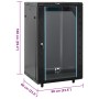 Drehbare Server-Rackfüße 18U 19" IP20 60x60x100 cm von , Netzwerkspeichersysteme - Ref: Foro24-30266, Preis: 229,42 €, Rabatt: %