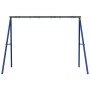 Outdoor swing structure and 6 blue steel hanging hooks by , Accessories for swings and play structures - Ref: Foro24-4009877,...