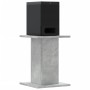 Soportes altavoces 2 uds madera gris hormigón 30x30x40 cm de , Soportes para altavoces - Ref: Foro24-852648, Precio: 48,78 €,...