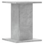 Soportes altavoces 2 uds madera gris hormigón 30x30x40 cm de , Soportes para altavoces - Ref: Foro24-852648, Precio: 48,78 €,...