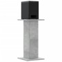 Soportes altavoces 2 uds madera gris hormigón 30x30x60 cm de , Soportes para altavoces - Ref: Foro24-852657, Precio: 58,29 €,...