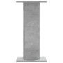 Soportes altavoces 2 uds madera gris hormigón 30x30x60 cm de , Soportes para altavoces - Ref: Foro24-852657, Precio: 58,29 €,...