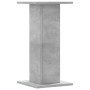 Soportes altavoces 2 uds madera gris hormigón 30x30x60 cm de , Soportes para altavoces - Ref: Foro24-852657, Precio: 58,29 €,...