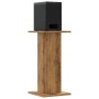 Soportes altavoces 2 uds madera roble artesano 30x30x60 cm de , Soportes para altavoces - Ref: Foro24-852662, Precio: 68,47 €...