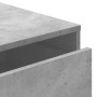 Corner chest of drawers made of gray concrete engineered wood, measuring 40x41x58 cm. by , Drawers - Ref: Foro24-852837, Pric...